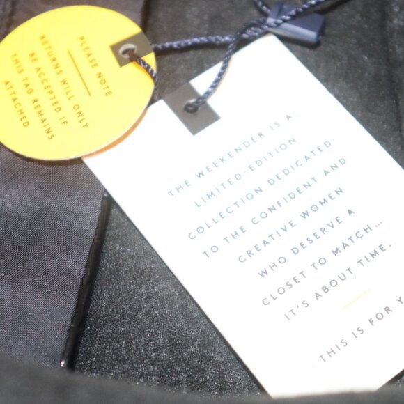 Eloquii X Refinery29 Faux Patent Black Skirt, Size 18, NWT - Picture 6 of 15